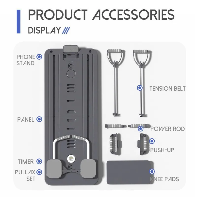 `Multifunctional Foldable Belly Panel Four‑in‑One Push Up Stands Chest Muscle Flat Support Trainer Home Fitness Device`