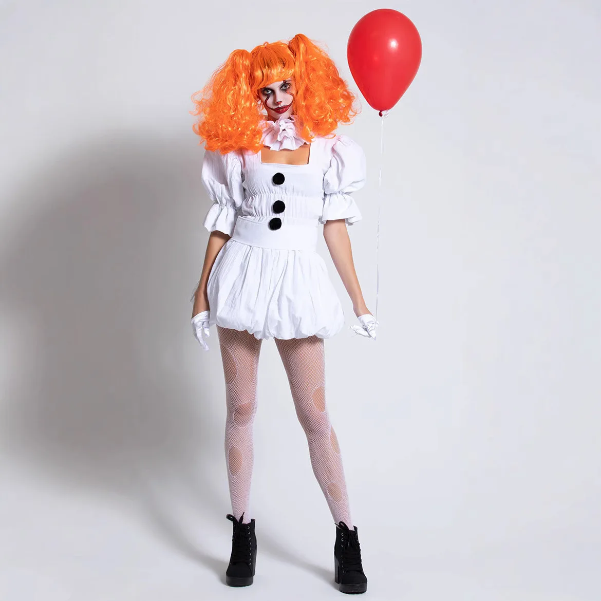 

2025 New loween Role-plang Costume Jester Ba to Life ex Size-coded Game-themed Set Chinese Stage Costume