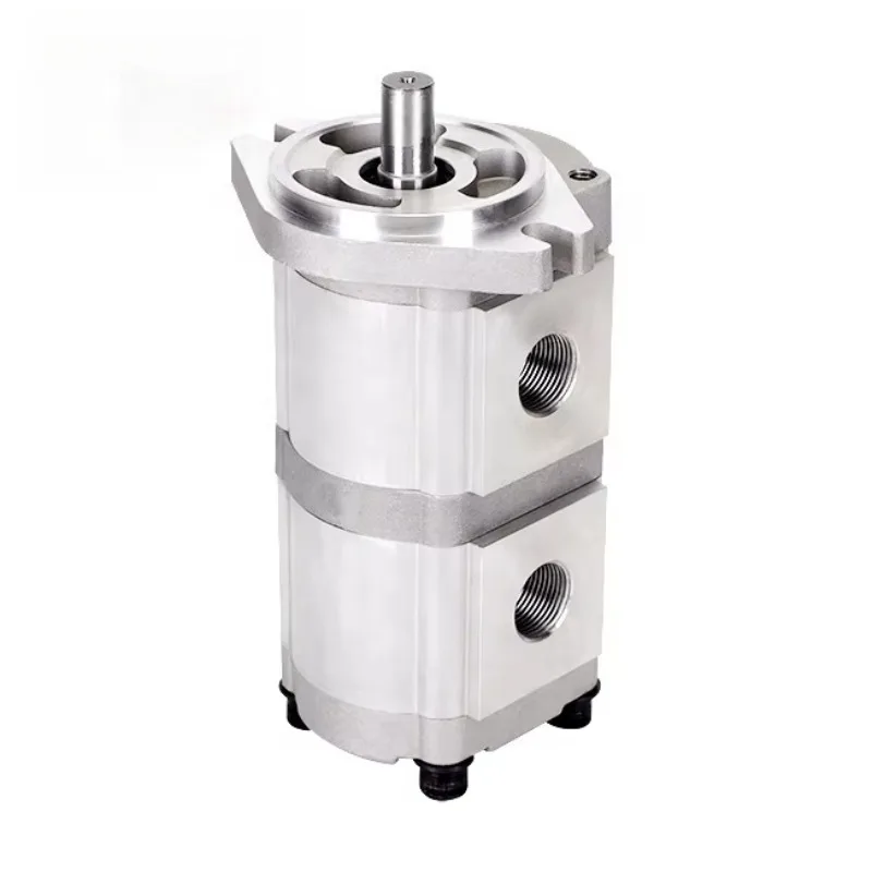 HGP-33A Double Hydraulic Gear Pump High Pressure Booster For Excavator Forklift And Industrial Machinery