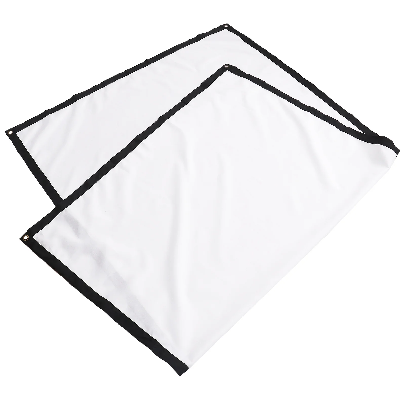 

1Pcs Projection Screen Portable 16:9 84 Inch White High Quality Fiber Business Education Projector Screen