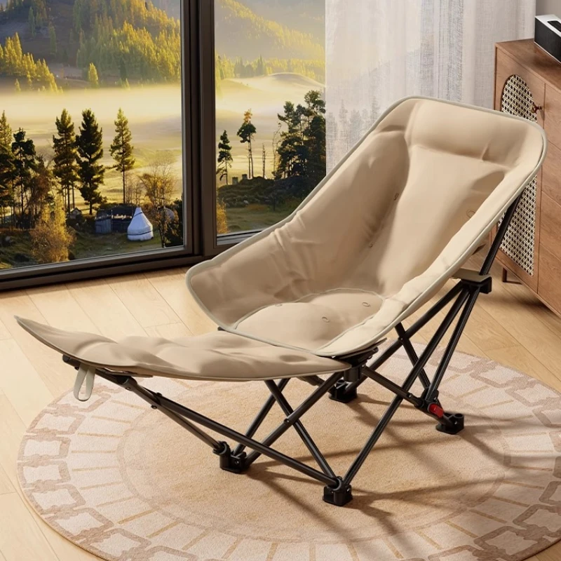 

Легкий складной стул для улицы, кемпинга, рыбалки, необходимое снаряжение, компактный дизайн, высокая грузовая грузовая мебель Tuinstoelen