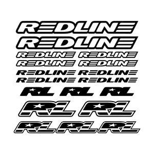 for REDLINE Stickers Decals Bicycles Bikes Cycles Frames Forks Mountain BMX