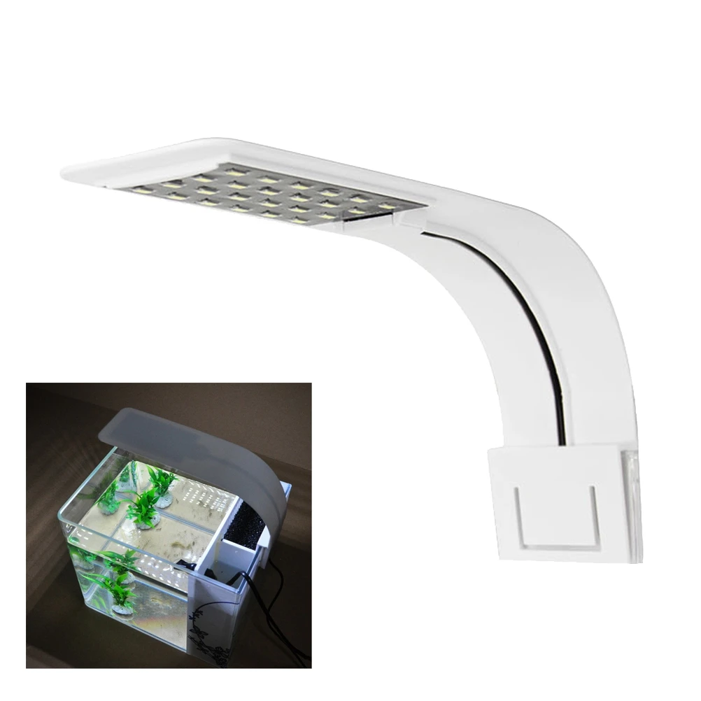 

Led Light For Plants Growth Bright White Fish Tank Lamp Energy Saving Long Lighting Home Decoration