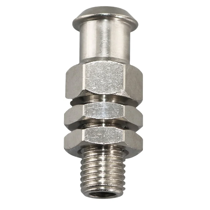 2026 Hot Sale EOAT Brass Nickel Plated Metal Bracket Manipulator Accessories Pneumatic Element for SMC Pneumatic Parts