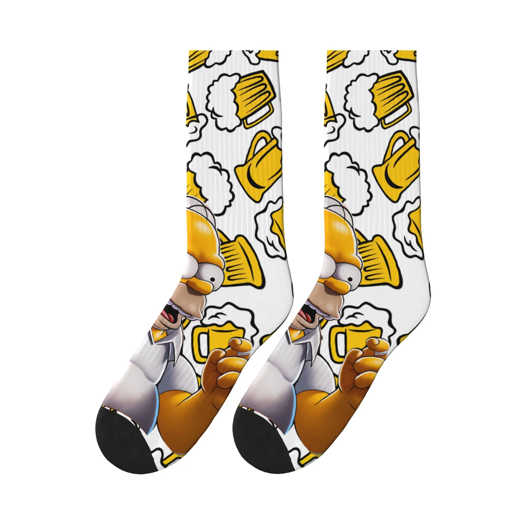 Women Men Socks Funny S-Simpso - Men'S Fashion Youtube บทวิจารณ์และราคา