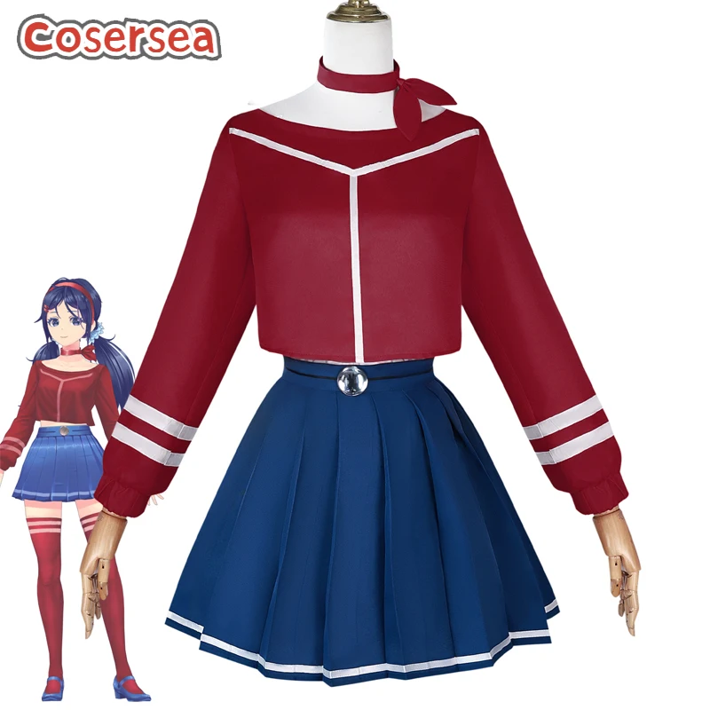 

Cosersea MiSide Cosplay Costume Game MiSide MiSide Cosplay Costume Role Play Party Women Cos Uniform Halloween Outfit Fullset