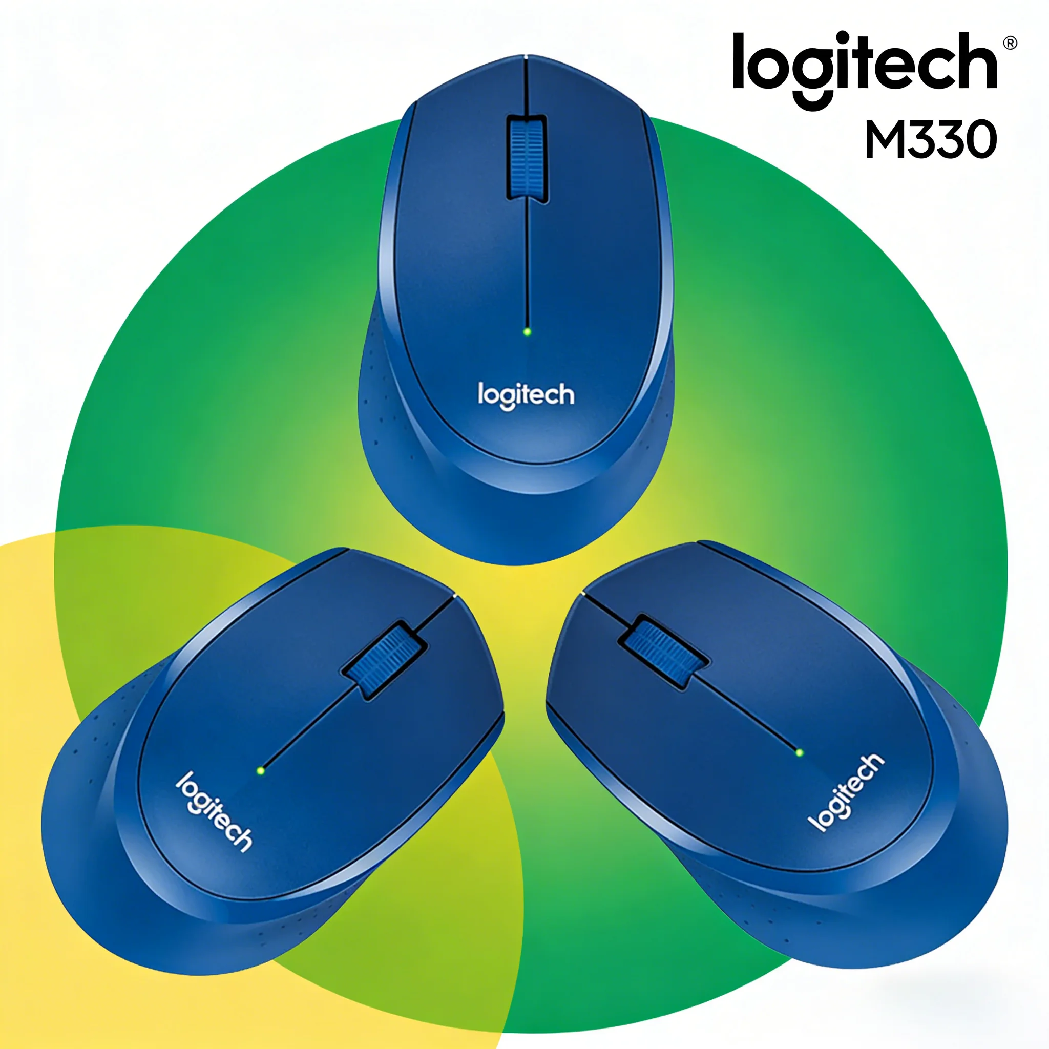 

M330 Silent-Touch Wireless Mouse Quiet Click Office Disturbance-Free Design