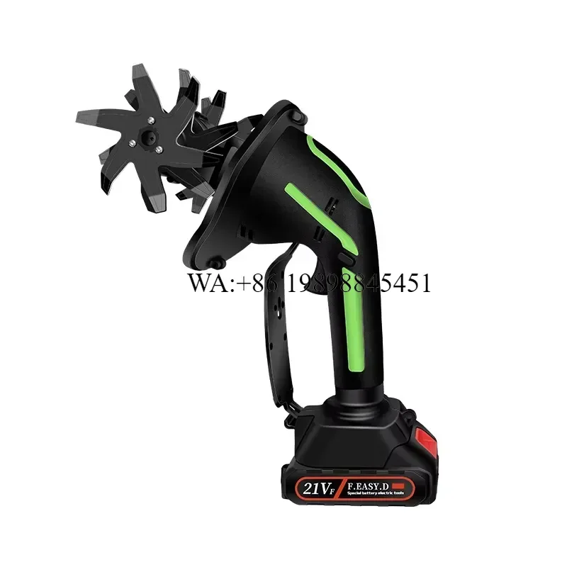 WMWMNU 2025 New Rechargeable Micro Loosening Wheel Hand Held Farm Use Ripper for Lithium Battery Power Tiller 4 Year