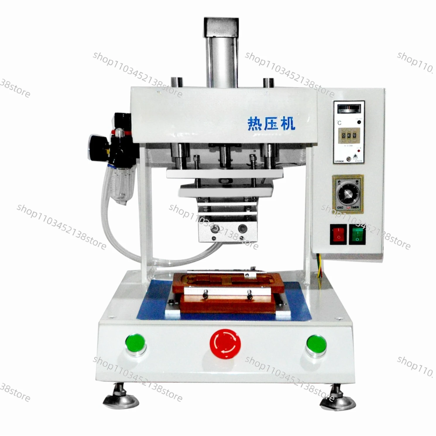 

Small Pulse Pneumatic Hot Press Mobile Phone Case Electric Plane Automatic Press Desktop Plane Hot Press