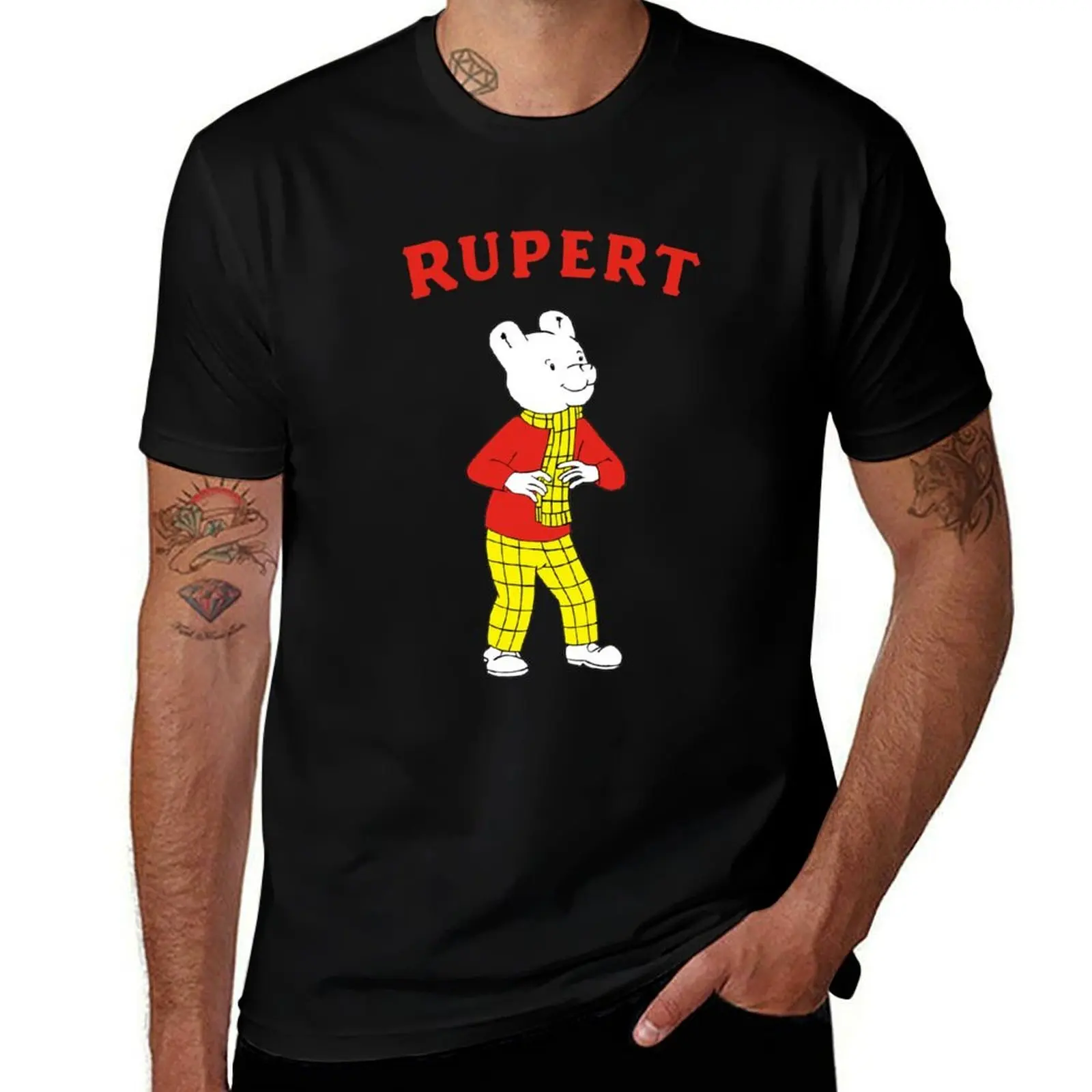 

Rupert T-Shirt Basic Lightweight Short Sleeve Tee