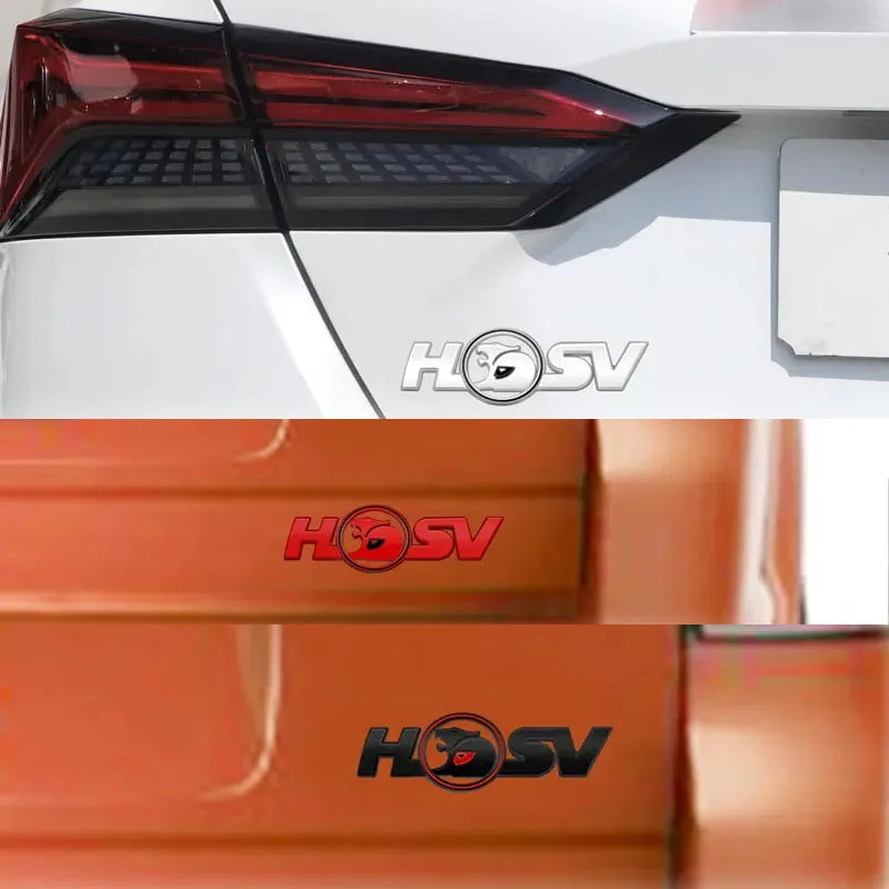 3D HSV Lion car Hood Fender trunk Rear Bonnet Nameplate Decal grille grill Emblem Badge Sticker for Commodore Monaro
