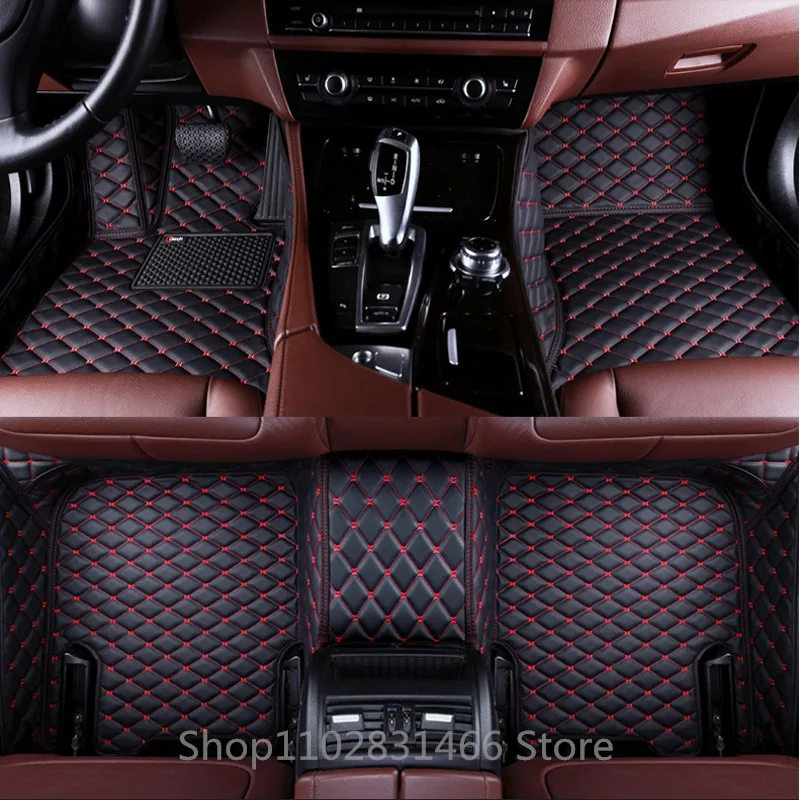 LHD Car Floor Mats for Kia Forte 2022 2021 2020 2019 Cerato Custom Styling Decoration Waterproof Carpets Covers Auto Accessories