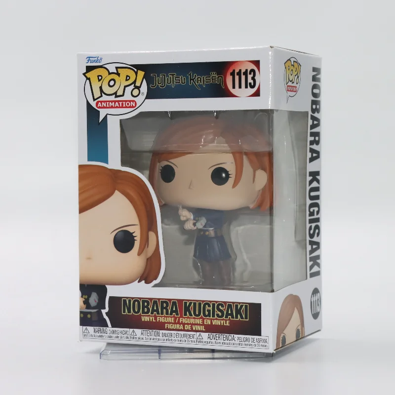 

Funko Pop Original Action Figure Doll Model Kugisaki Nobara QVersion Vinyl Sculpture Gift for Kids Boys Collectible Decoraion