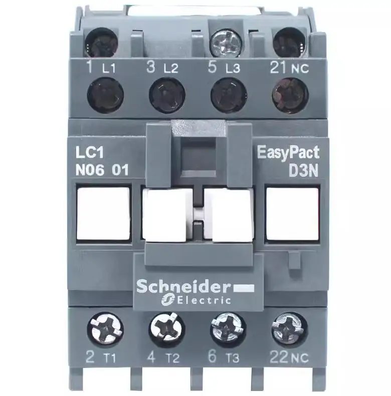 Original LC1N0901 AC Contactor 9A Normally Closed AC24V/36V/48V/110V/220V/380V