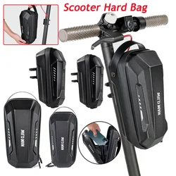 2/3/4L Electric Scooter Front Storage Bag EVA Hard Shell Large Capacity Skateboard Hanging Pack Pouch for Xiaomi M365 Pro