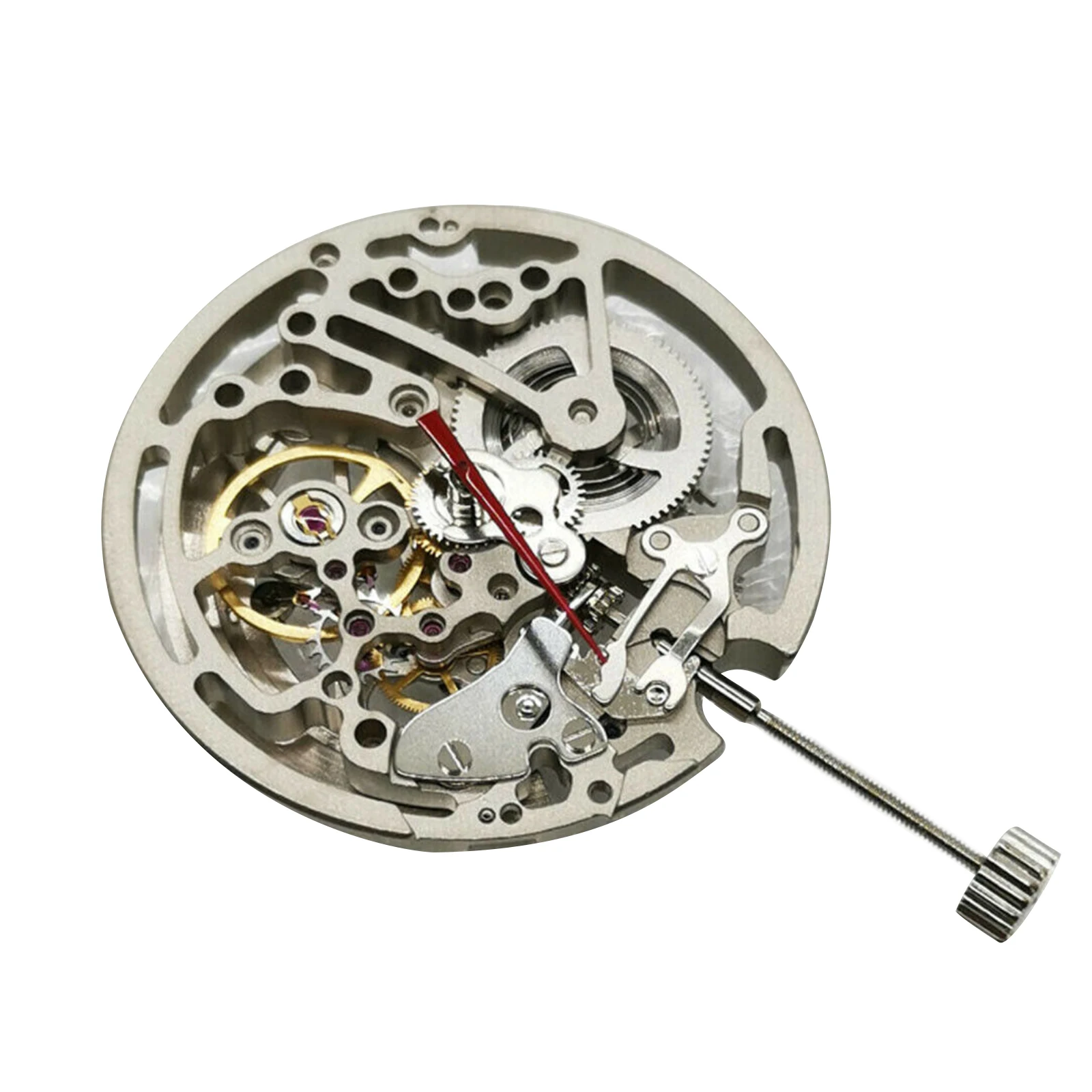 

High Precision 30.95mm Skeleton Automatic Mechanical Watch Movement For Seagull TY2809 Watch Maintenance Parts