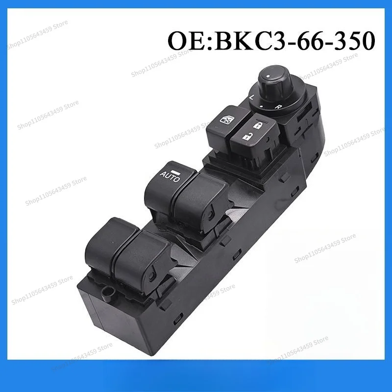 Car Electric Window Regulator Control Switch BKC3-66-350 Auto Door Glass Lifting Button Replacement Accessory