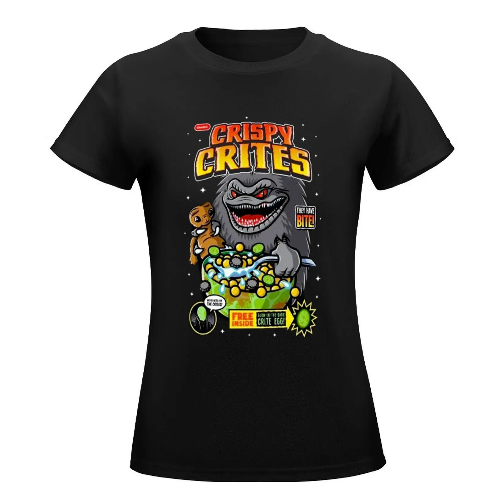 Critters 1986 T-Shirt vintage clothes summer tops graphics t shirt Women