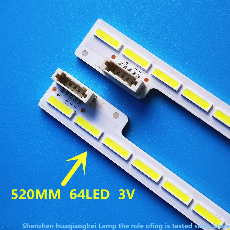 

48inch inch use aluminium 100%new LCD TV backlight bar FOR Haier LE48A700K LJ64-03260A LTA480HN01 3V 520MM 64LED 172V