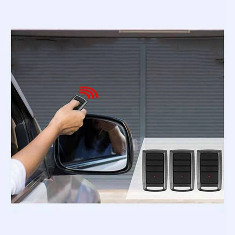 For O3T-BX O3T-A 315/390MHZ Dual Frequency Door Garage Door Opener Remote,For Overhead Door Codedodger/Genie Intellicode