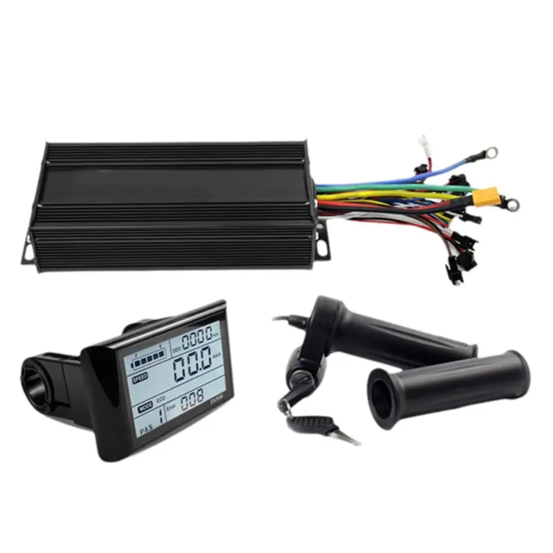 

Панель приборов SW900 + контроллер с блокировкой дроссельной заслонки, три режима работы, 36В/48В/52В 45А, для литиевой батареи 2000Вт, комплект для дооснащения (ретрофит)