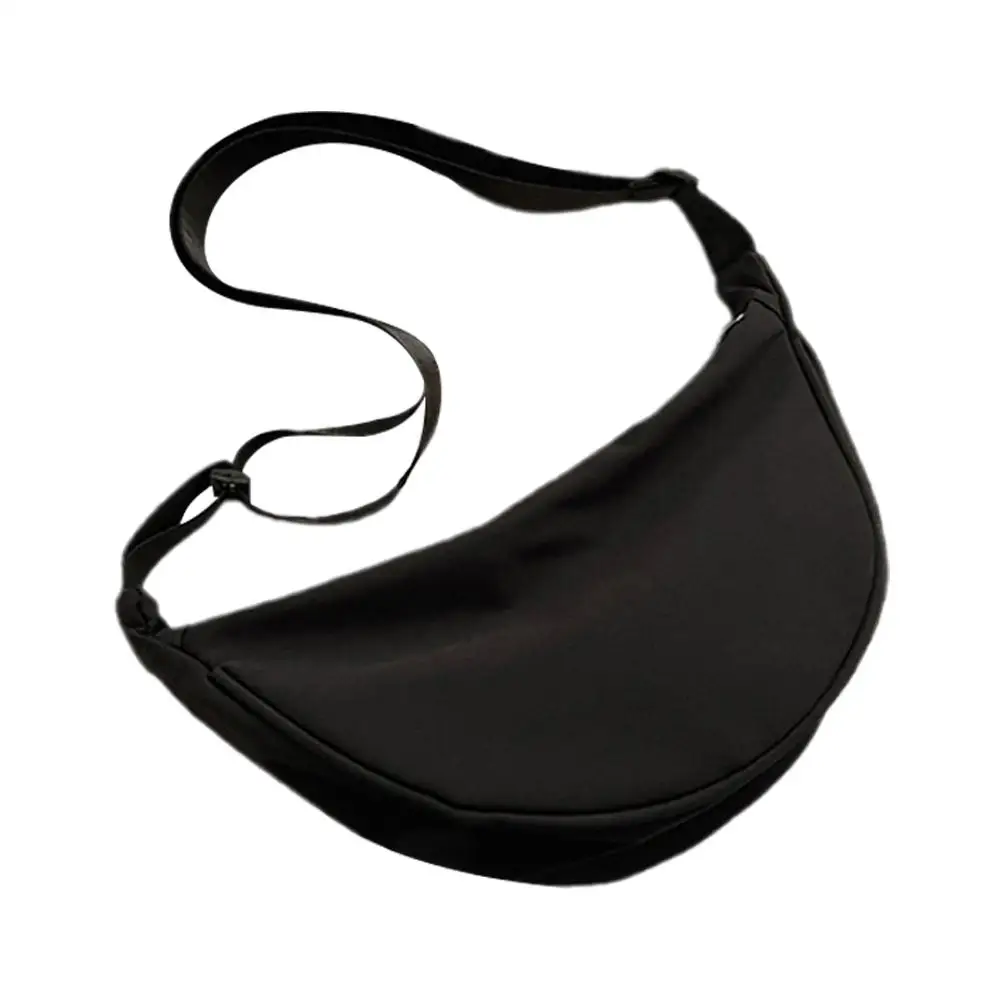 Bolso bandolera de nailon para mujer, bolsa de hombro de lona pequeña para axila, bolso ligero Simple, D9u9