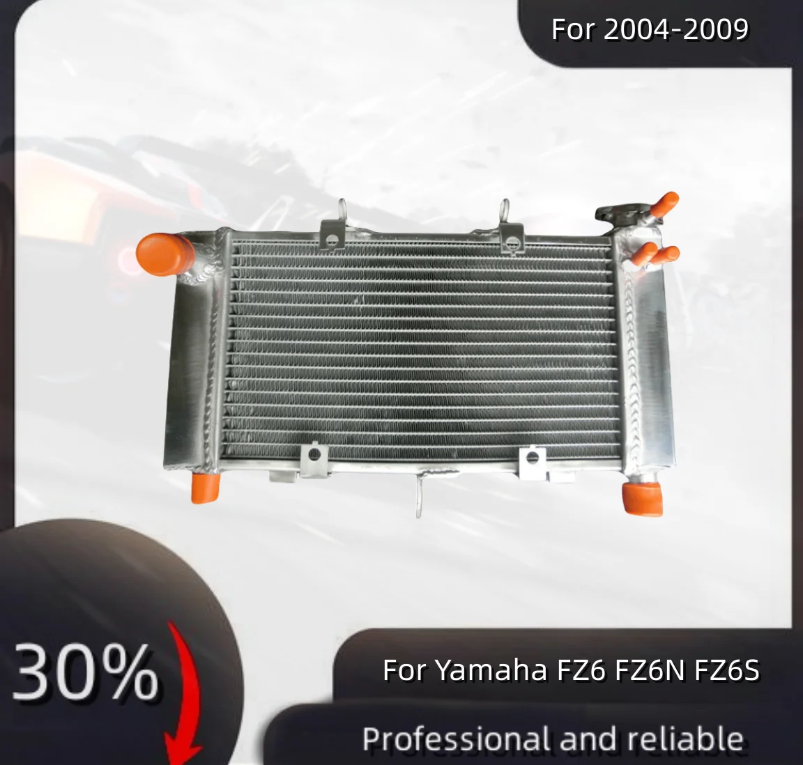 

Aluminum Radiator For 2004-2009 Yamaha FZ6 FZ6N FZ6S FZ6 Fazer Diversion Cooler Cooling Coolant 2004 2005 2006 2007 2008 2009