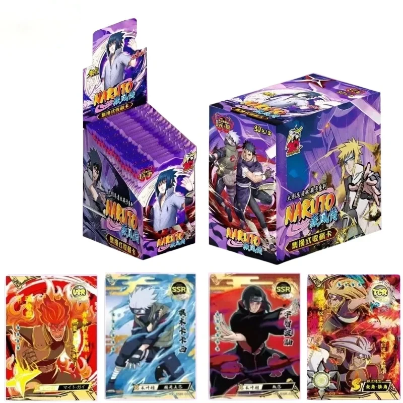 

Genuine Naruto Collection Card Series Shippuden Uzumaki Naruto Anime Cartoon Peripheral Battle Collection Cards Kids Gift