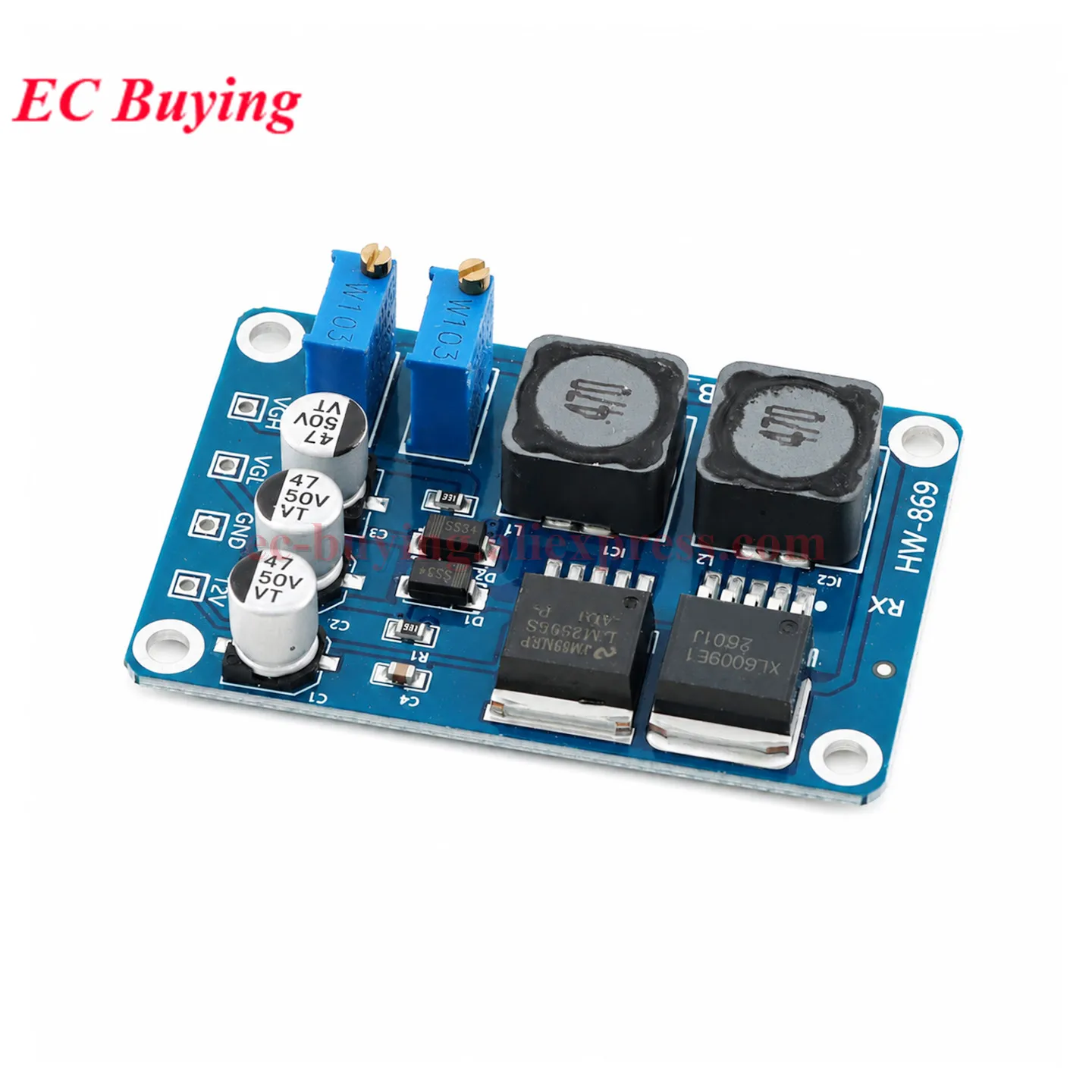 Módulo de Placa VGH VGL DC (5 Peças/1 Peça) para Reparo de Painel LCD com Problemas de Linha Horizontal, Cor Anormal e Y Quebrado - VGH 1-40V VGL 12-28V