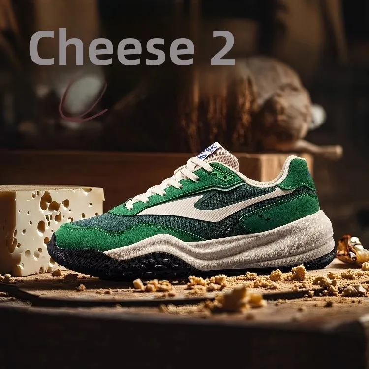 

Erke Running oes Retro Casual Trendy Versatile Breathable oproof Waterproof Rubber+EVA Outsole for All Roads