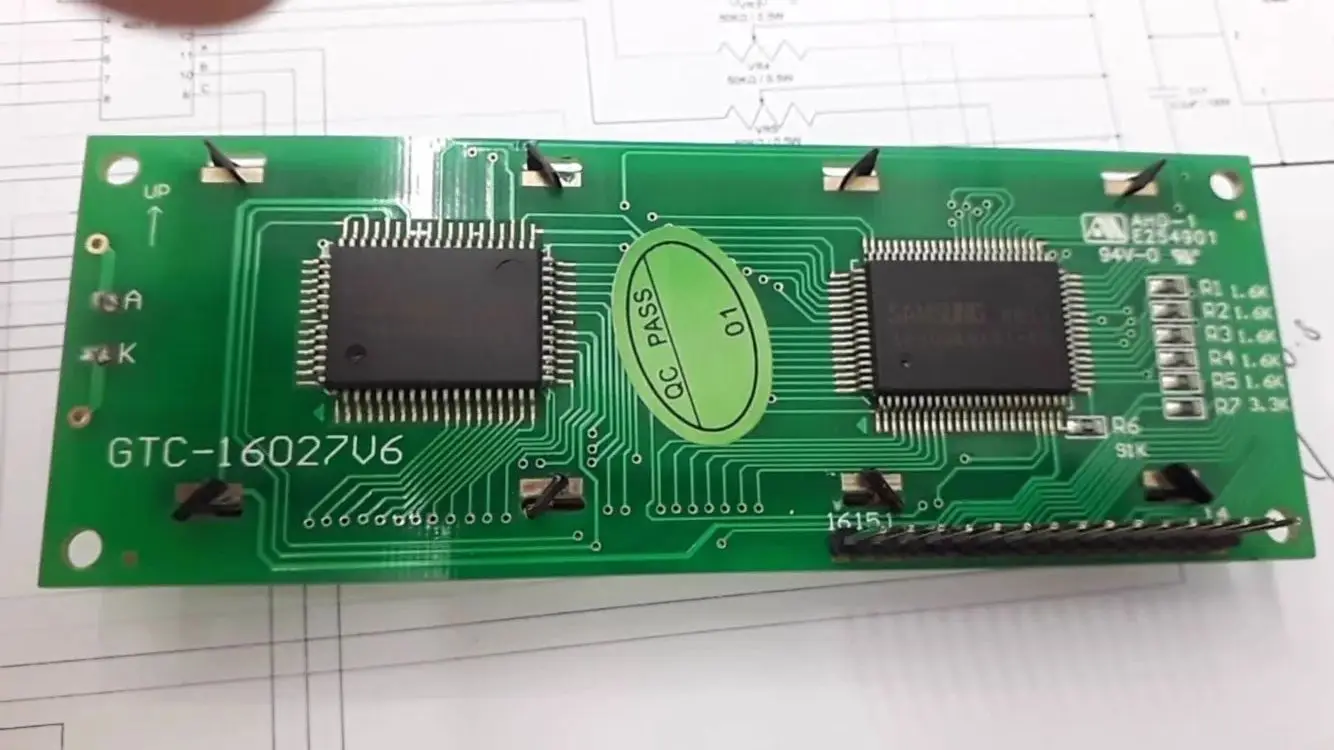 

GTC-16027V6 LCD screen