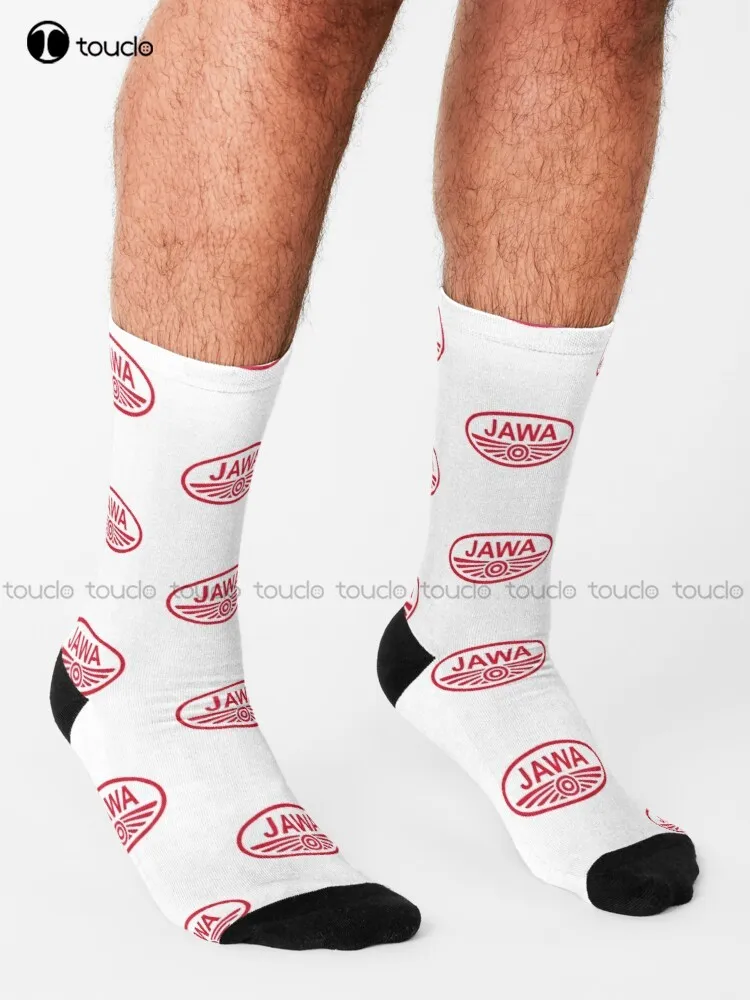 Best Seller - Jawa Motorcycles Merchandise Socks Men'S Socks 360° Digital Print Design Cute Socks  Creative Funny Socks