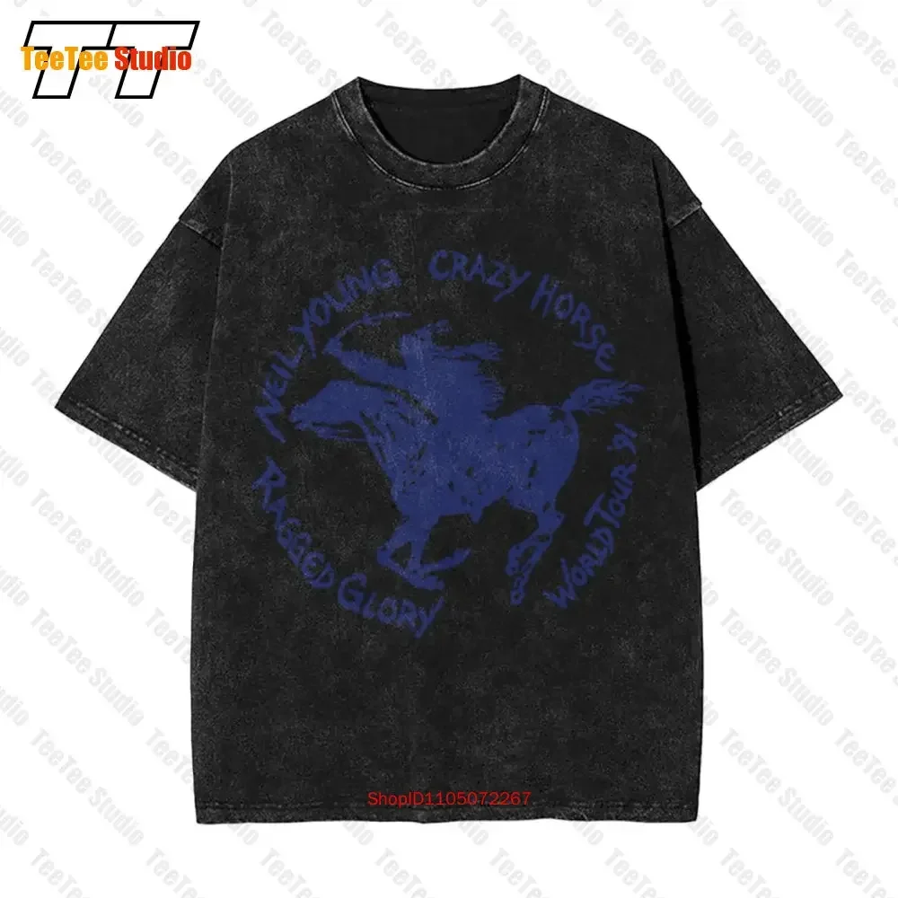 Neil Young Crazy Horse Vintage Oversized T-Shirt YFR7