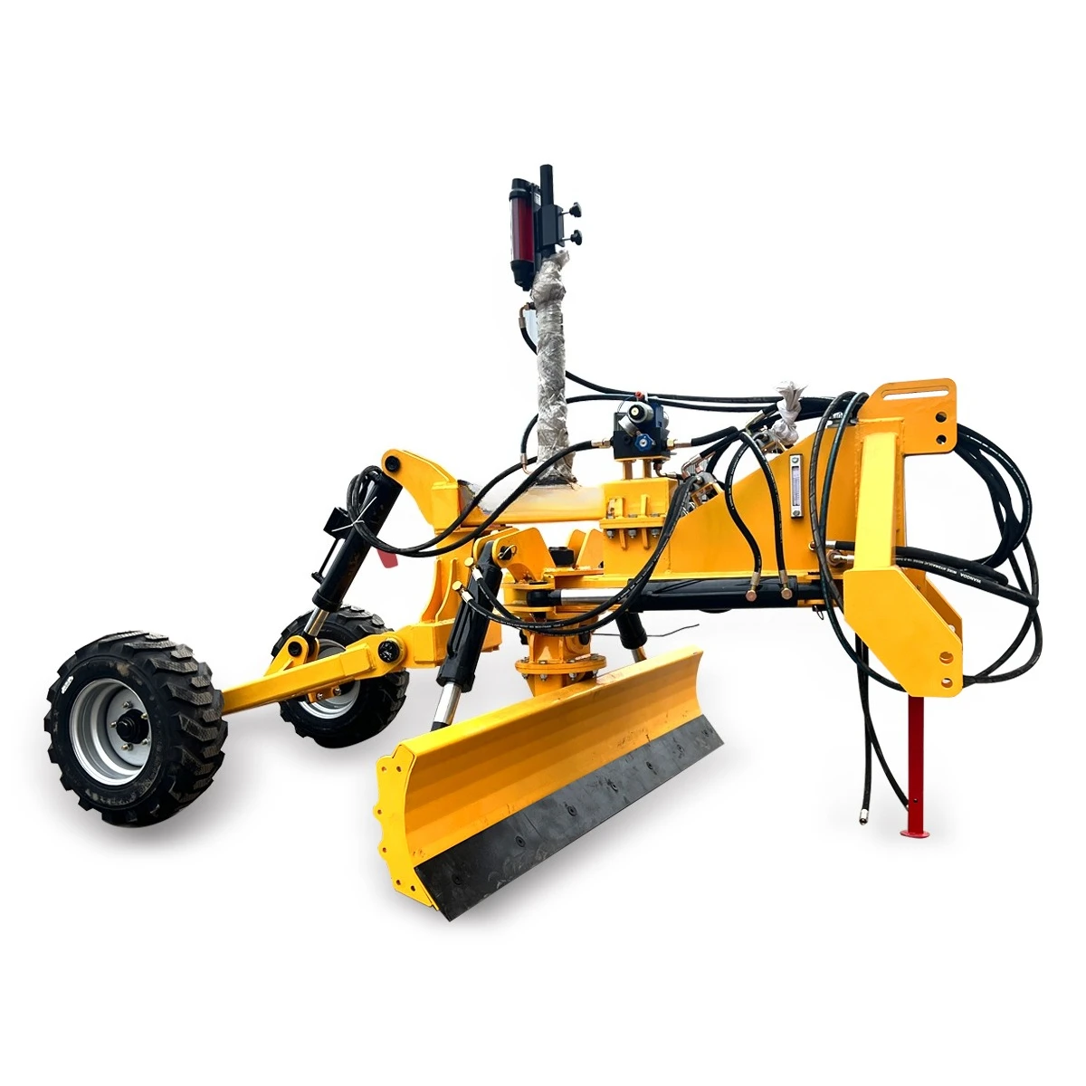 Customized 4 Wheel Vibrating Hydraulic Steel Made Engine Concrete Laser Screed Automatic Laser Sensor Control Paver