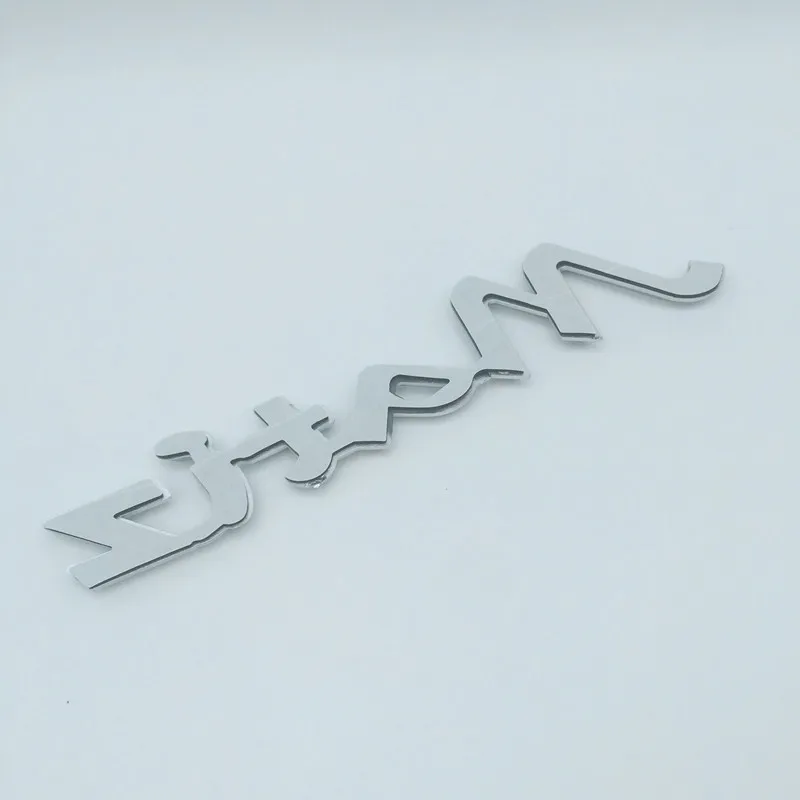 1pcs 3D ABS high quality for Matiz car Letter Emblem Rear tail trunk Decals badge sticker Decal styling auto Accessories