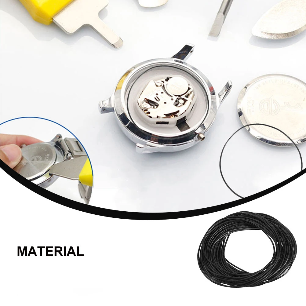 

950 Pcs Rubber Gasket Set 19 Sizes 12mm 30mm Watch Repair Waterproof Seal Tools for Watchmakers Resistant