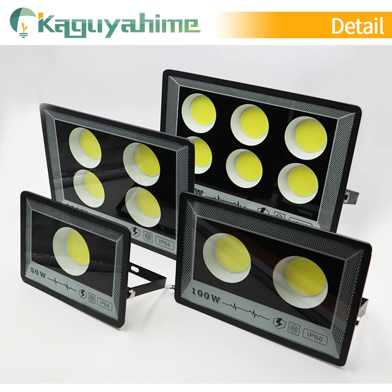 Imagem -04 - Kaguyahime-led Floodlight Spotlight Ip65 Lâmpada Impermeável Luz de Inundação ao ar Livre Jardim e Rua Lâmpada 50w 10w 220v