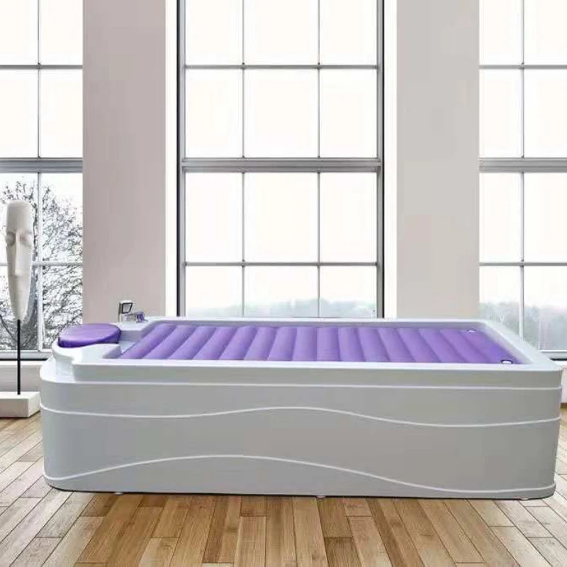 

Acrylic water bed, bath water bed, with shampoo, mattress can be inflated and filled with water, bath water bed