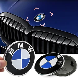 74mm 82mm Car Front Hood Emblem Logo Rear Trunk Badge for BMW E30 E38 E39 E46 E60 E61 E90  F10 F30 F32 X1 X3 X4 X5 X6 E70 E83 X5