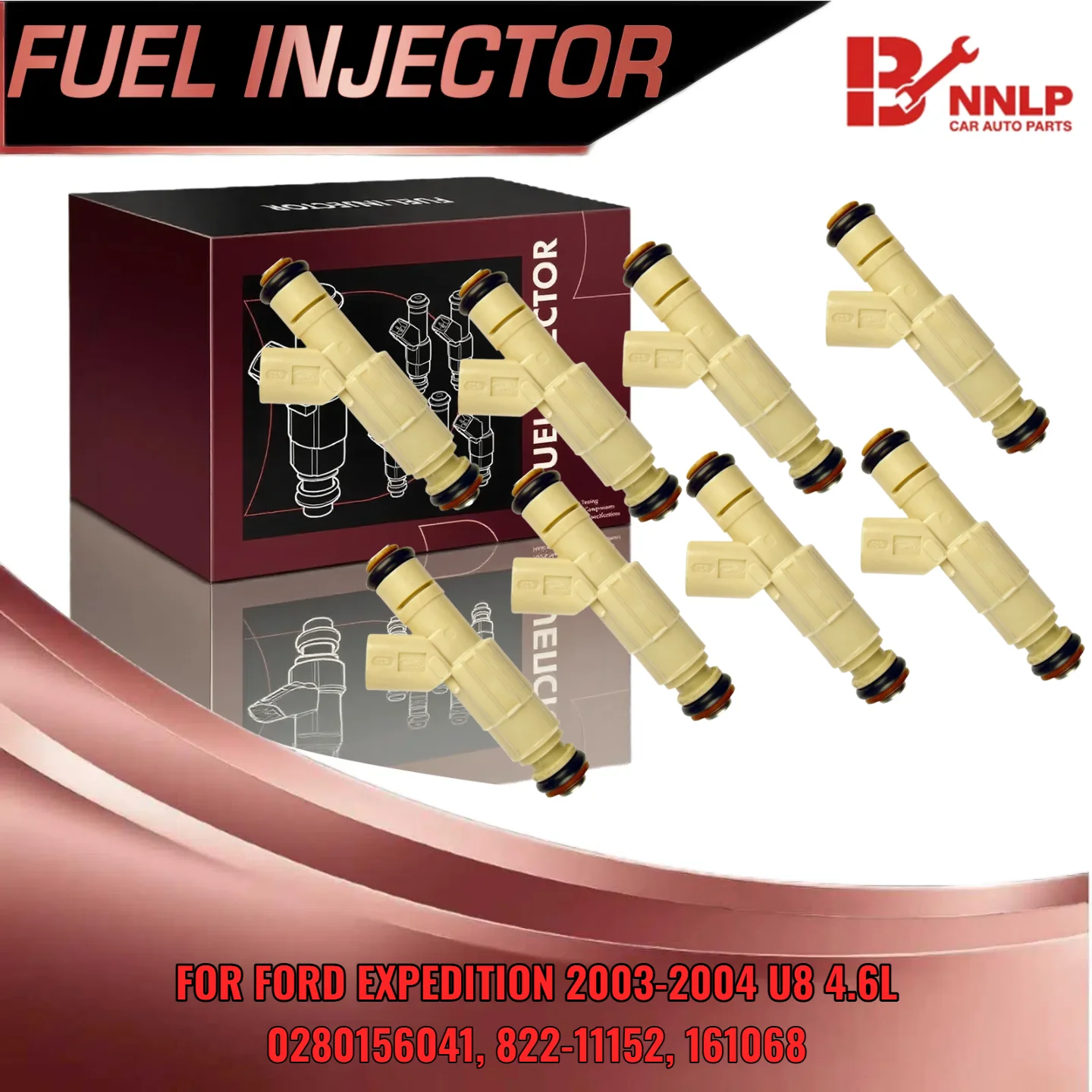 

Для Ford Expedition 2003 2004 V8 4 6L бензиновые топливные форсунки, набор из 8 шт. 0280156041 822 11152 161068