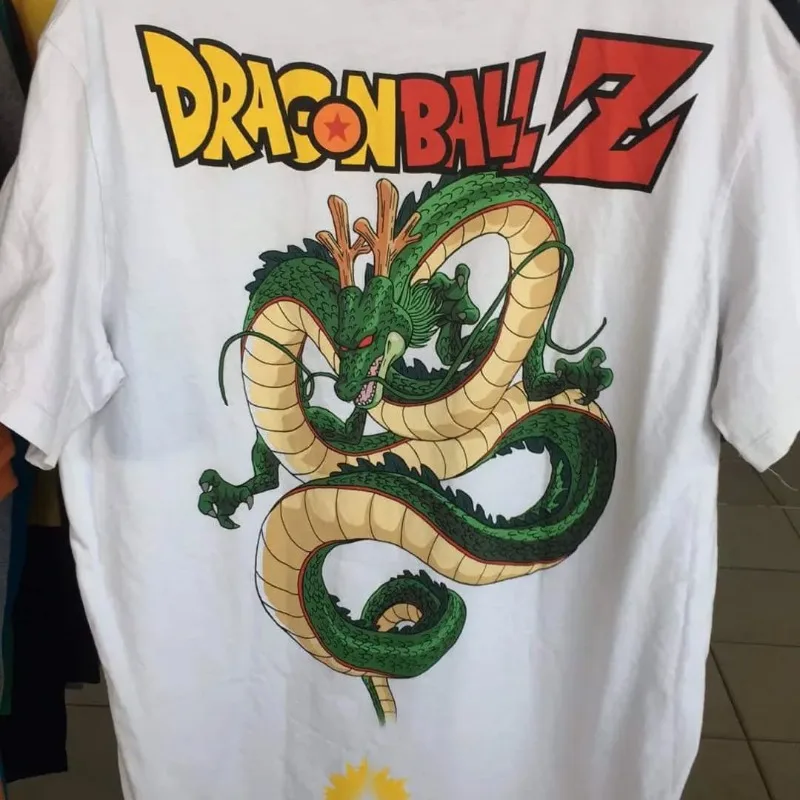 

Футболка Dragon Ball Comics Co Branded с принтом, новинка лета 2026, свободная, в стиле ретро, повседневная, японская, в стиле Харадзюку, унисекс, топ Y2K.