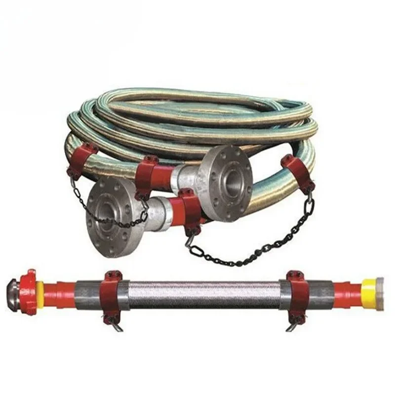 

16C High Pressure Kill Line Rock Drill Hoses New Condition Flexible Choke Kill Rubber Canvas Hoses Well Mining Machine Parts