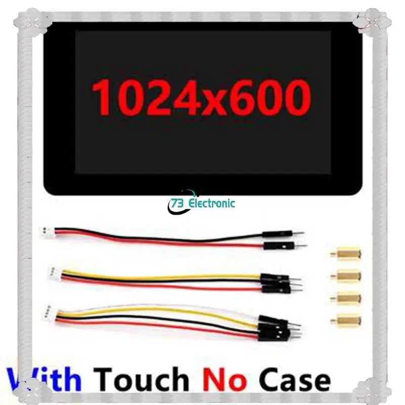 24-Hour Delivery ESP32-S3 7Inch LCD Touchscreen CAN RS485 Sensor 1024X  600 Resolution N16R8 Wifi Bluetooth Support
