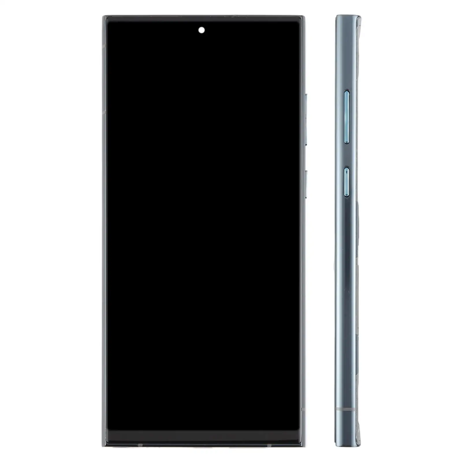 TFT LCD Screen Digitizer Full Assembly with Frame For Samsung Galaxy S22 Ultra SM-S908B 6.72 inch Not Supporting Fingerprint Id