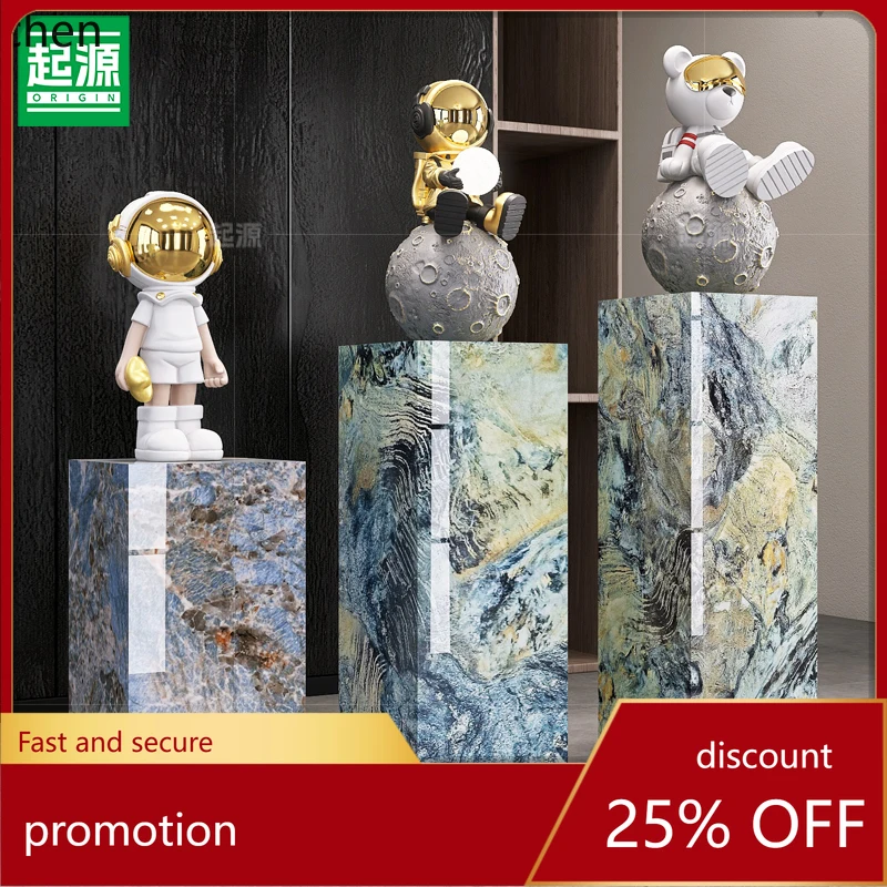 HXL Marble base, living room, stone table, pillar, pier, entrance, floor to ceiling display stand