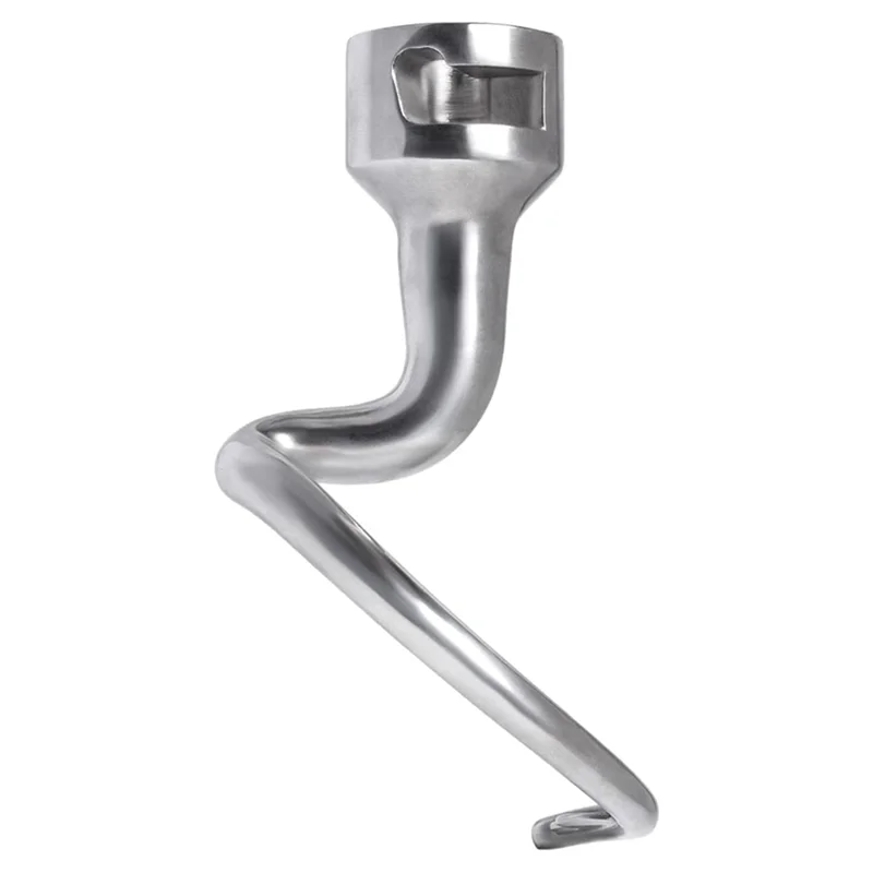 Gancho de massa espiral para kitchenaid 4.5-5 quart misturador de cabeça inclinada, substituição de gancho de massa para acessório kitchenaid