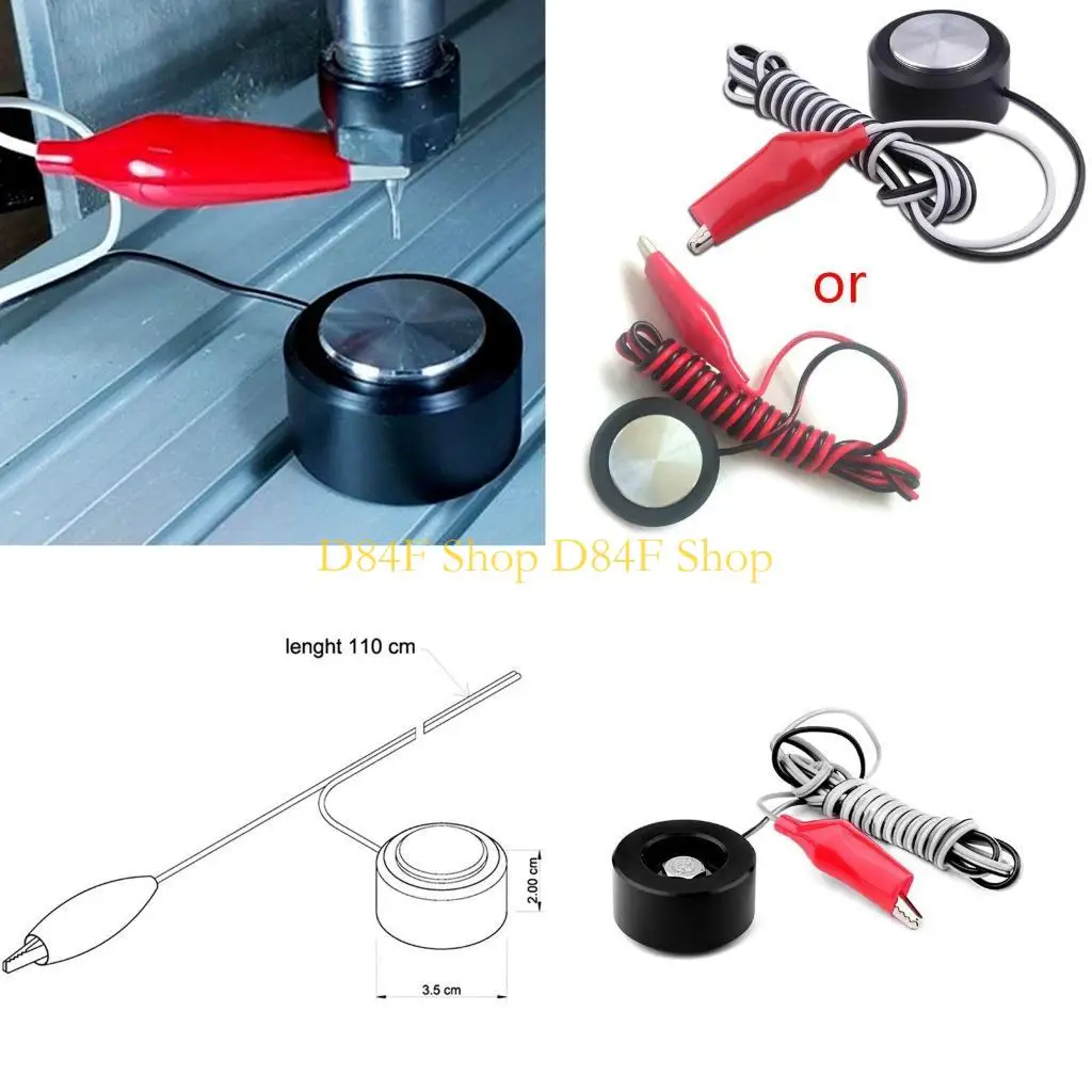 

D84F 1 шт. фрезерные инструменты с ЧПУ, настройка инструмента по оси Z для сенсорной пластины, зонда, фрезерного станка