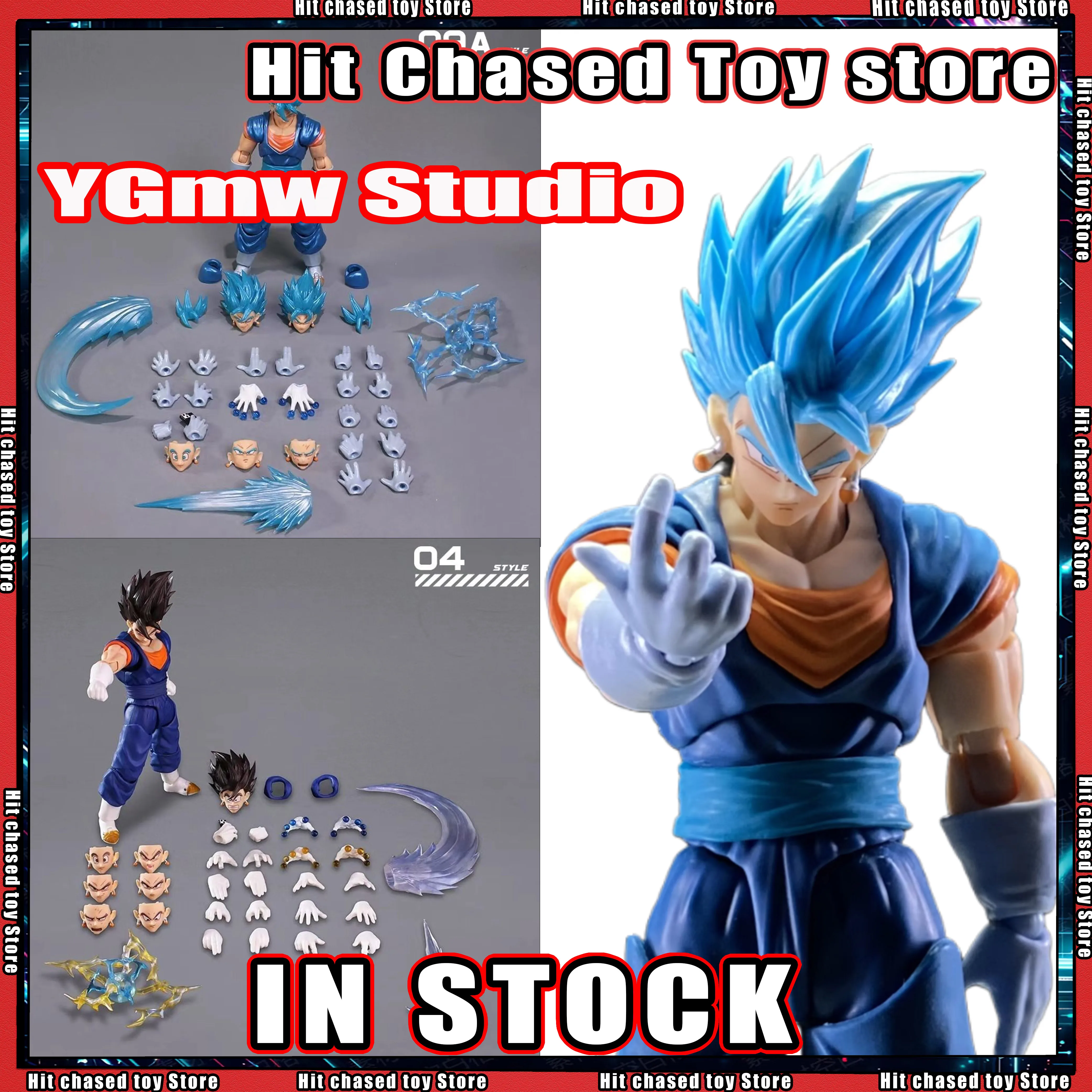 

В наличии: YGmw Studio OC Dragon Ball SHF Super Saiyan Fusion Warrior Vegito 07 — Коллекционная аниме-фигурка, модель, игрушка, подарок