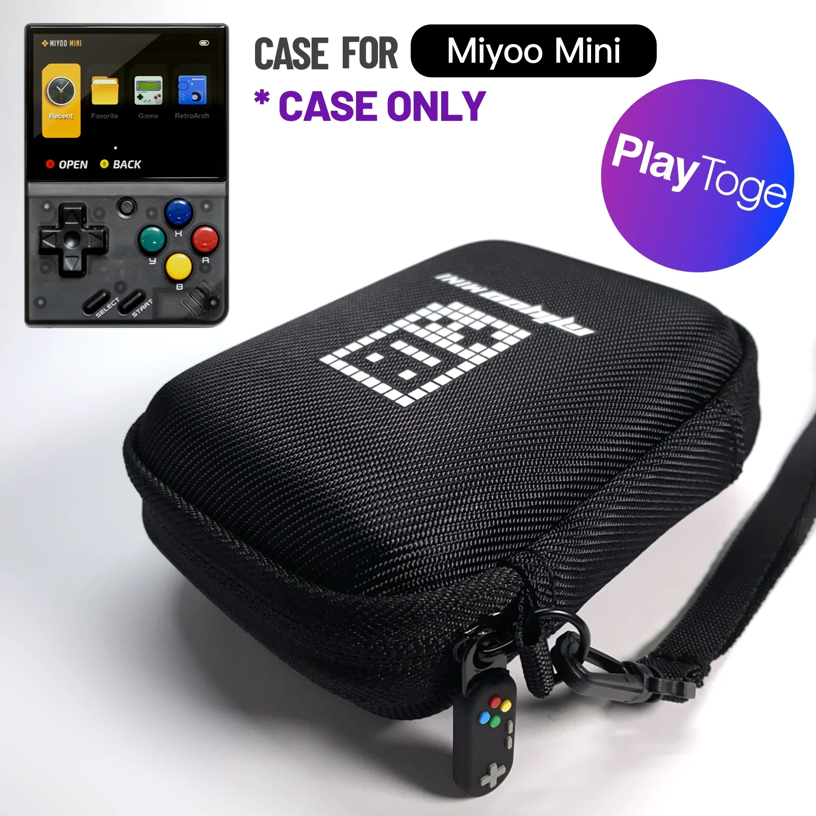 Miyoo Mini Case, Hard Draagbare Dedicated Case Voor Miyoo Mini V2 Met 2.4 Inch Scherm