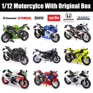 1/12 BMW Kawasaki Ninja Suzuki Yamaha Honda Cbr Diecast Moto Motorcycle 12 Main Miniature Sales Yamaha do - №9